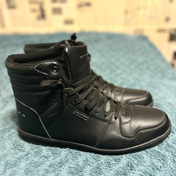 Sean John Black High Top Sneakers - Picture 1 of 6